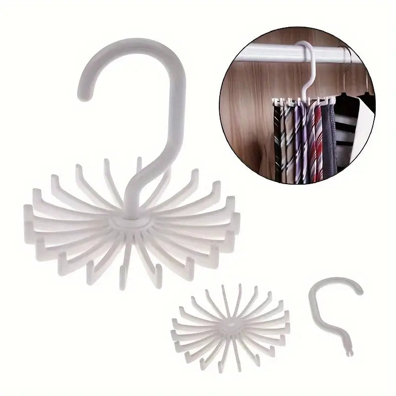 Rotating Tie Rack Hanger