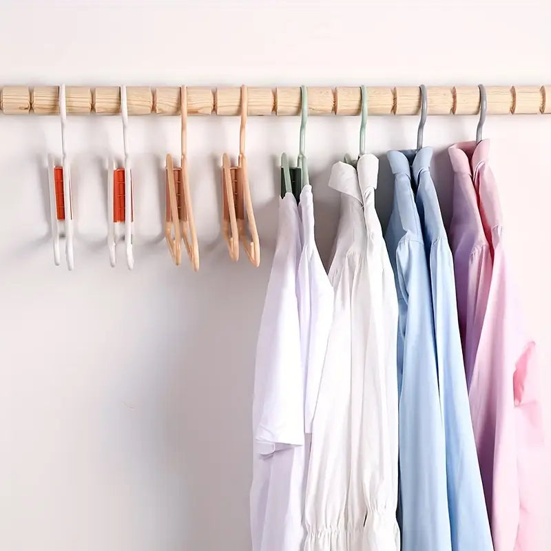 Foldable Clothes Hanger 10pcs