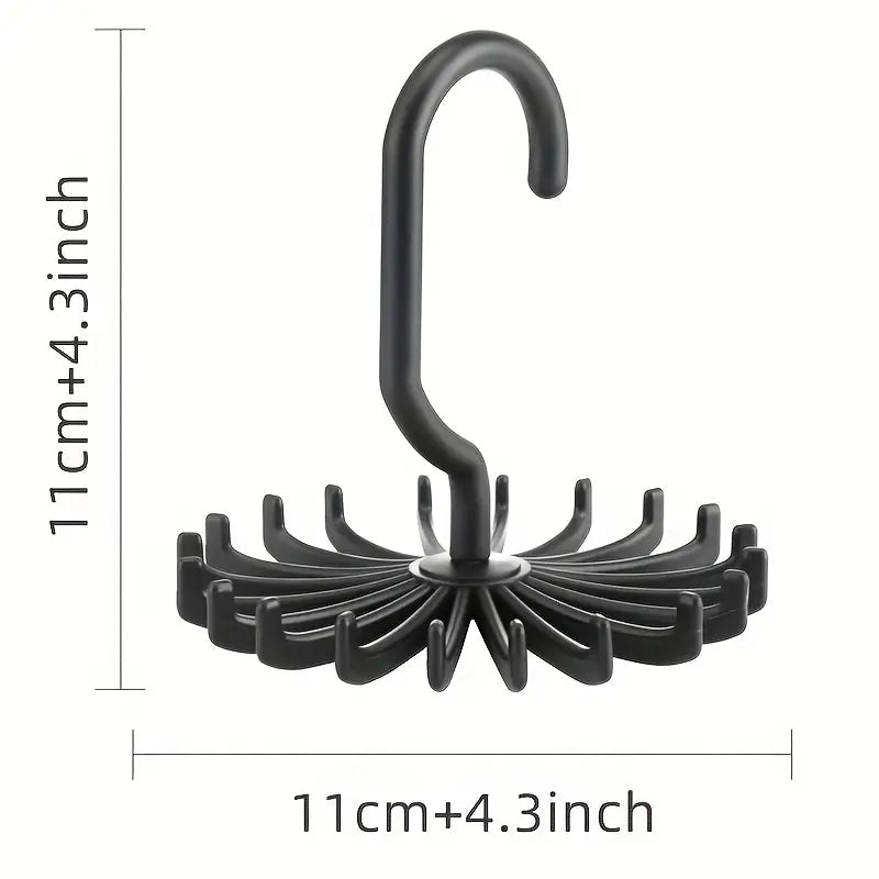 Rotating Tie Rack Hanger